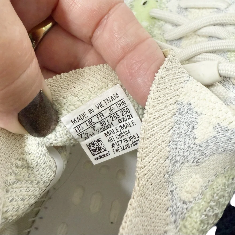 ADIDAS YEEZY BOOST 380 ALIEN BLUE‎ GW0304 Sneakers Size 7.5 Men